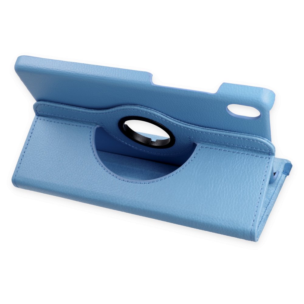 Lenovo Tab M8 Kılıf 360 Tablet Deri Kılıf - Turkuaz Lenovo Tab M8 Kılıf 360 Tablet Deri Kılıf - Turkuaz