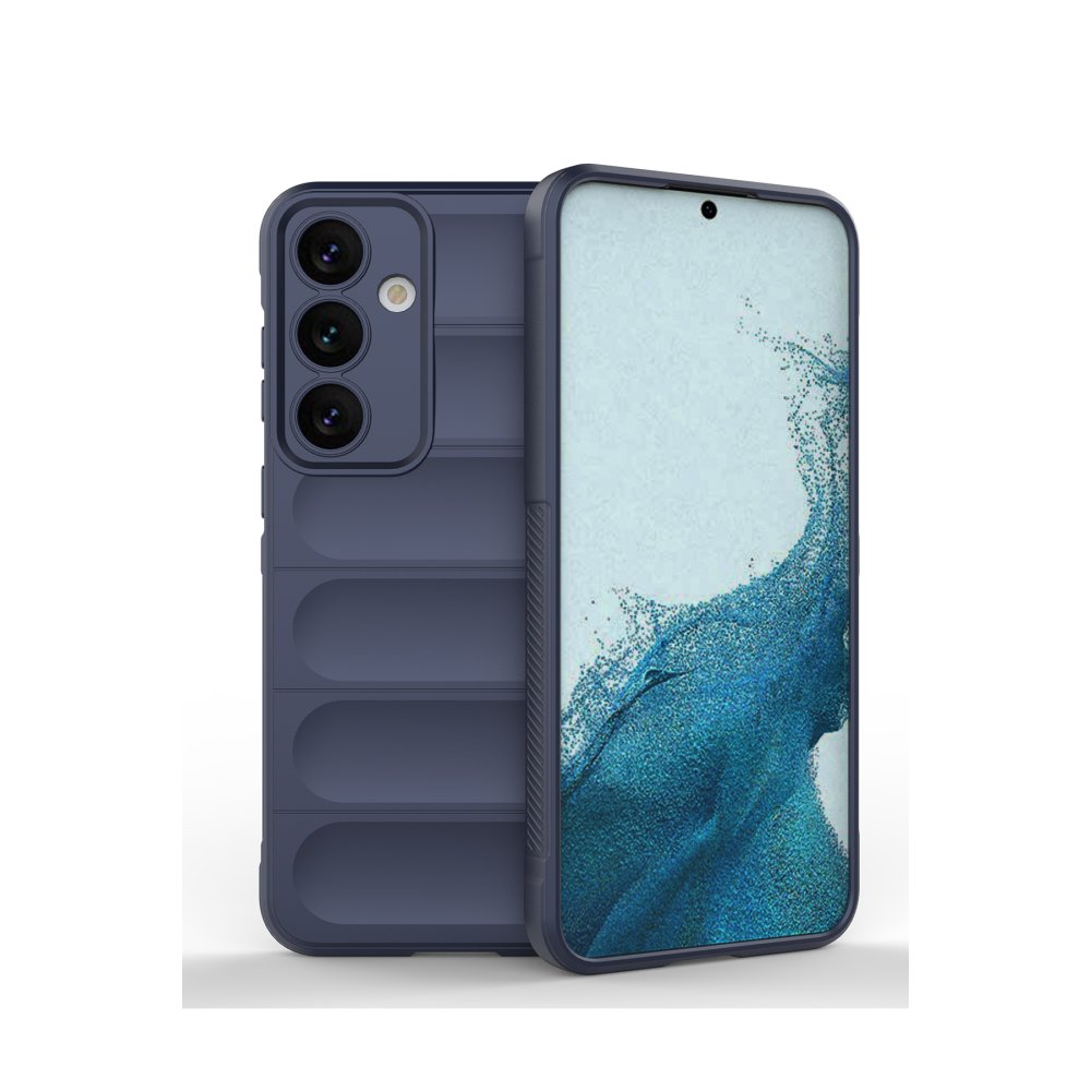  Samsung Galaxy S24 Kılıf Optimum Silikon - Lacivert