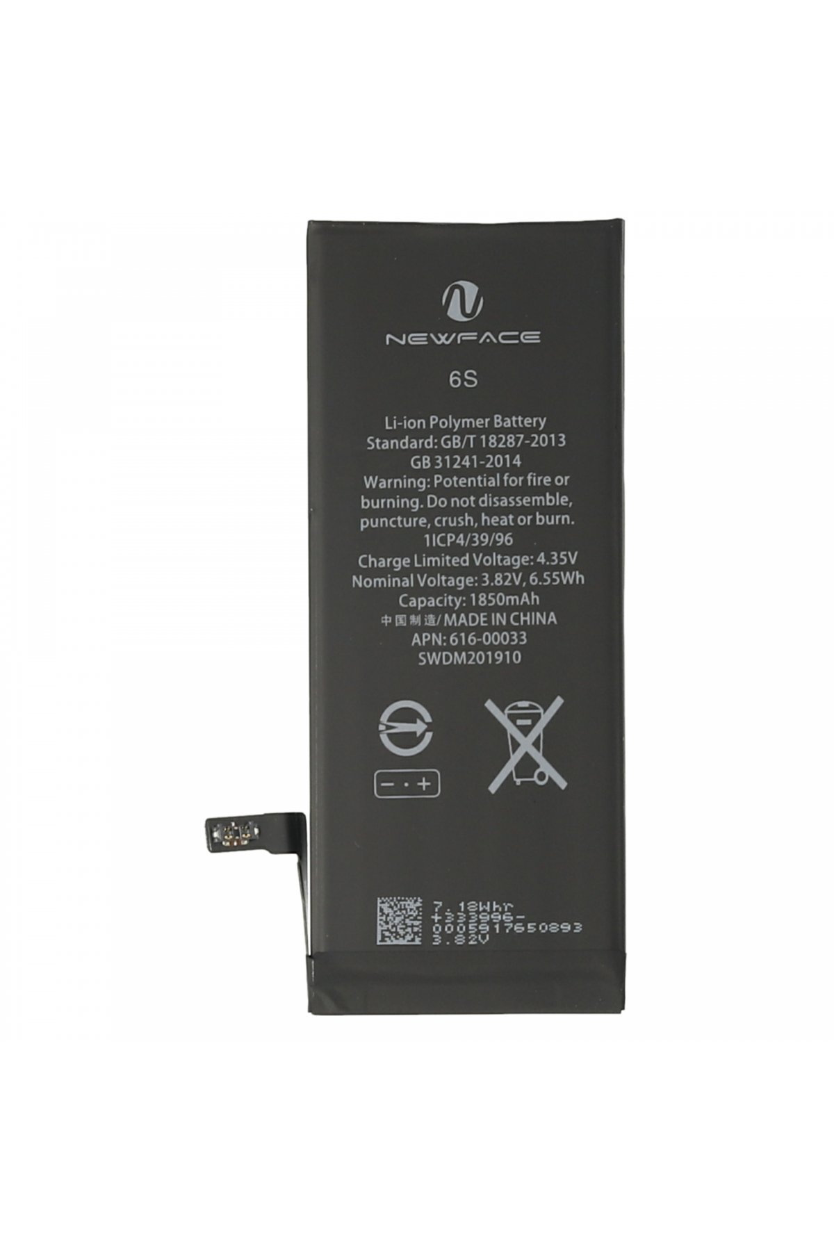  iPhone 6S Uyumlu Batarya (1900mAh)