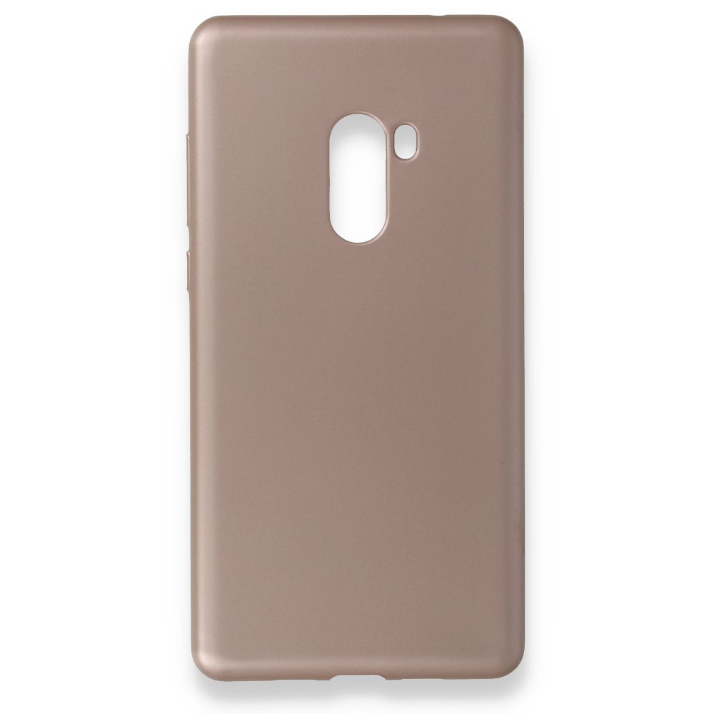  Xiaomi Mi Mix 2 Kılıf First Silikon - Rose Gold