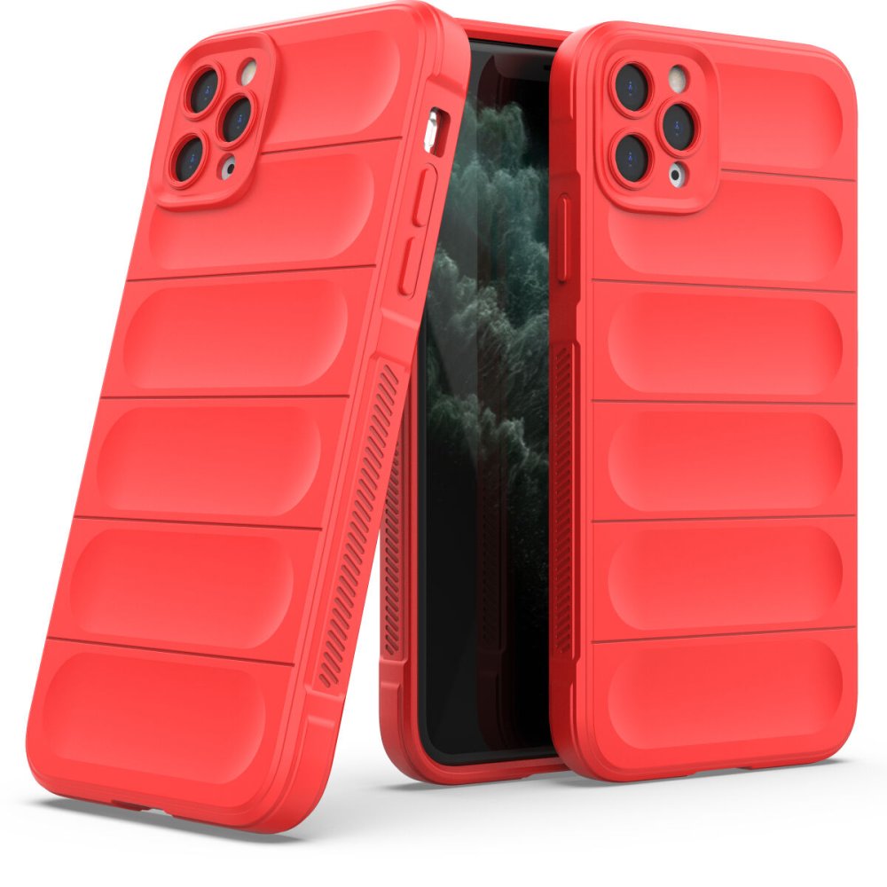  iPhone 11 Pro Kılıf Optimum Silikon - Kırmızı