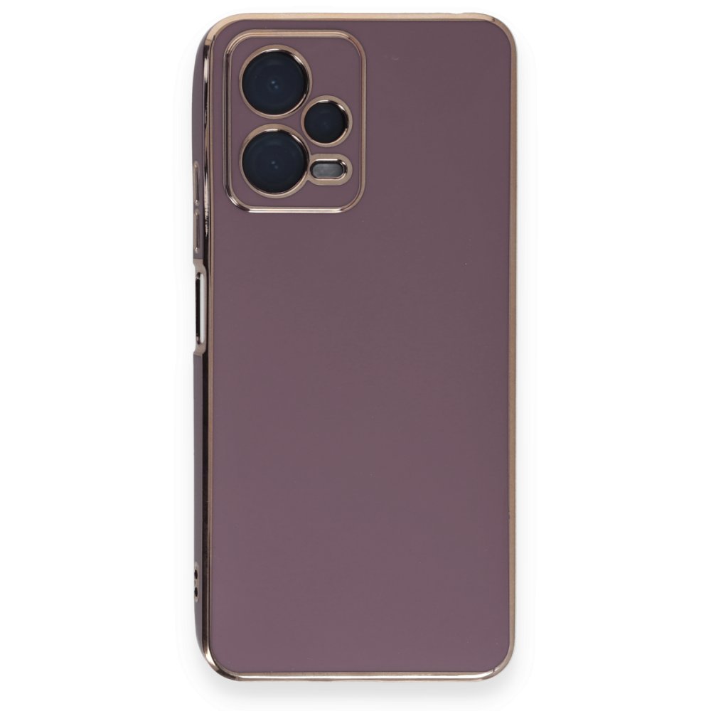 Xiaomi Poco X5 5G Kılıf Volet Silikon - Mor Xiaomi Poco X5 5G Kılıf Volet Silikon - Mor