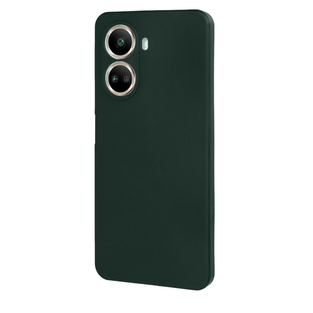  Huawei Nova 10 SE Kılıf First Silikon - Koyu Yeşil