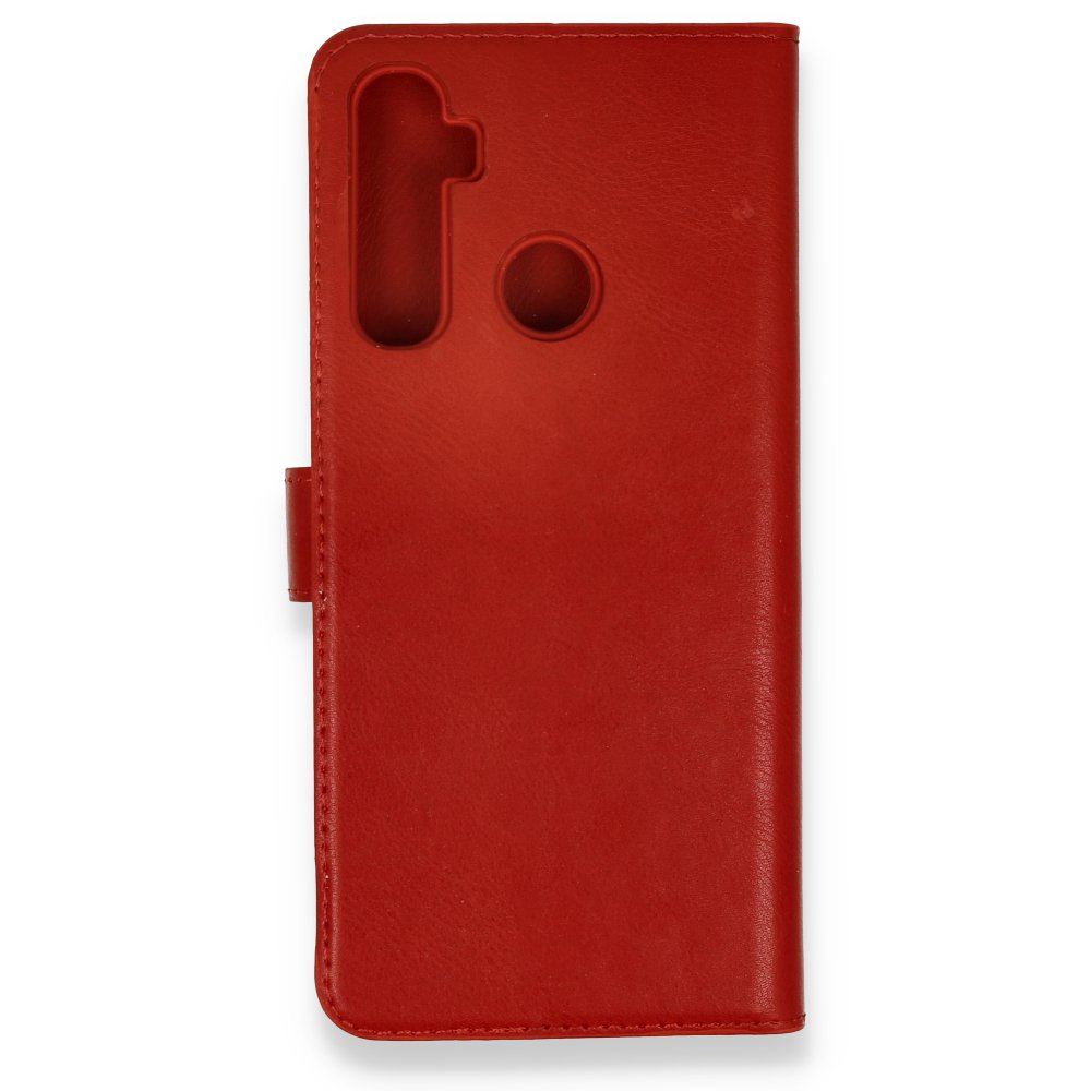Realme 6i Kılıf Trend S Plus Kapaklı Kılıf - Kırmızı Realme 6i Kılıf Trend S Plus Kapaklı Kılıf - Kırmızı
