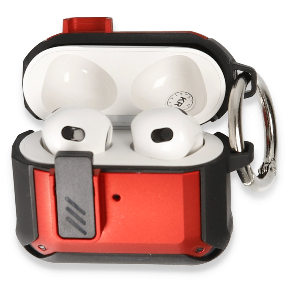  Airpods Pro (1.nesil) Truva Kılıf - Kırmızı