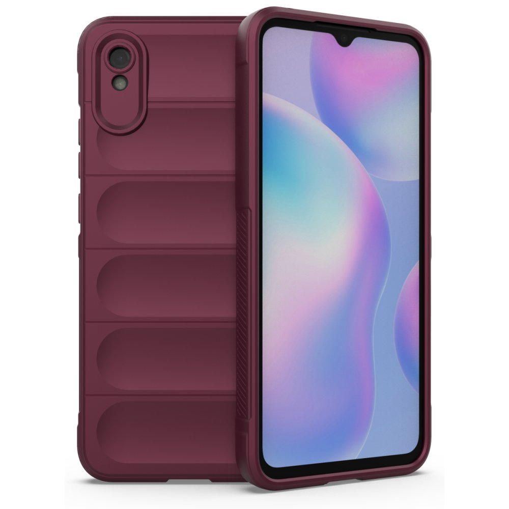 Redmi 9A Kılıf Optimum Silikon - Bordo Redmi 9A Kılıf Optimum Silikon - Bordo