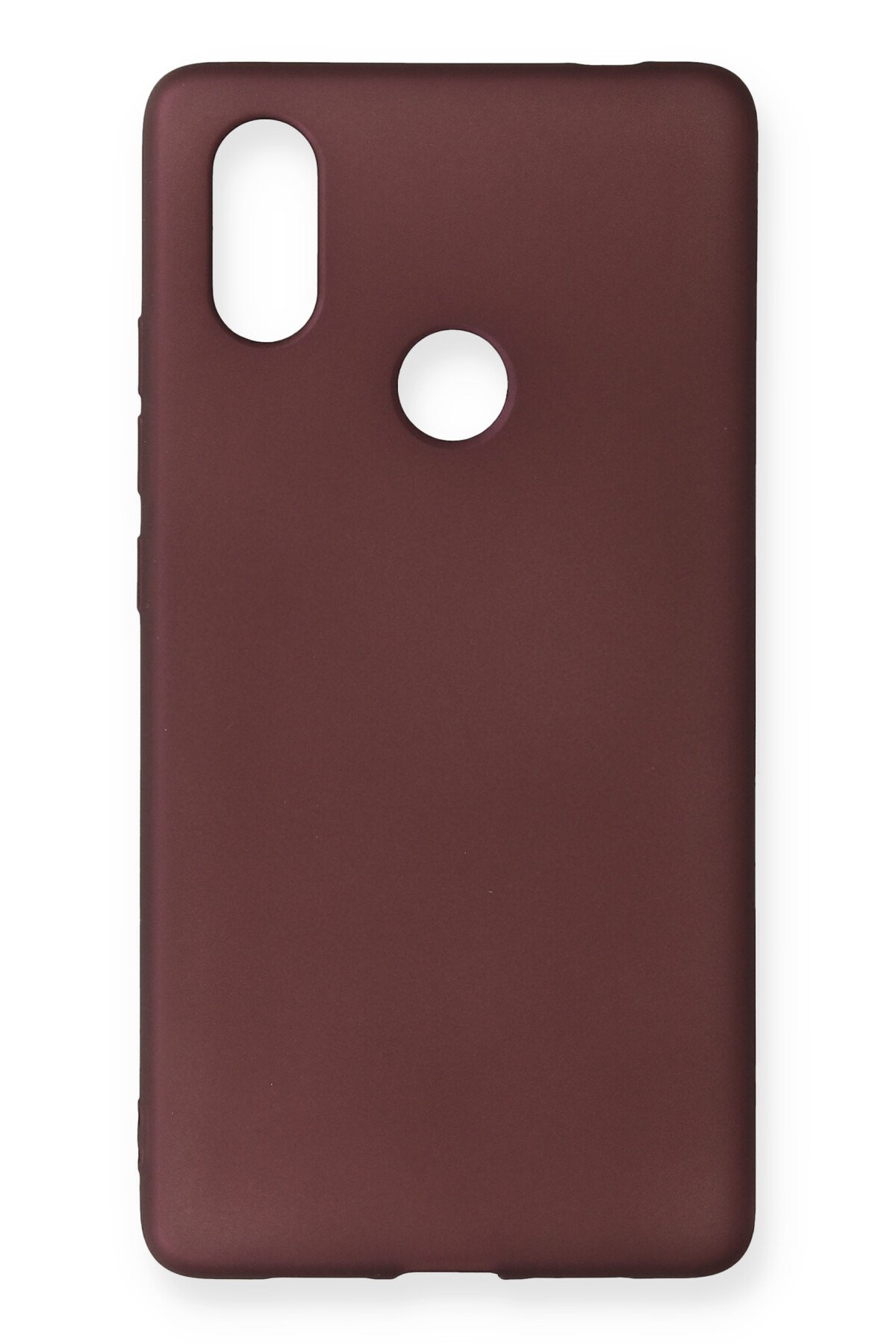 Xiaomi Mi 8 SE Kılıf First Silikon - Mürdüm Xiaomi Mi 8 SE Kılıf First Silikon - Mürdüm