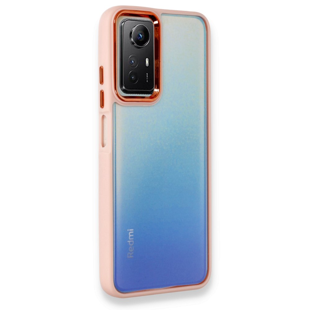 Redmi Note 12S Kılıf Dora Kapak - Pudra Redmi Note 12S Kılıf Dora Kapak - Pudra