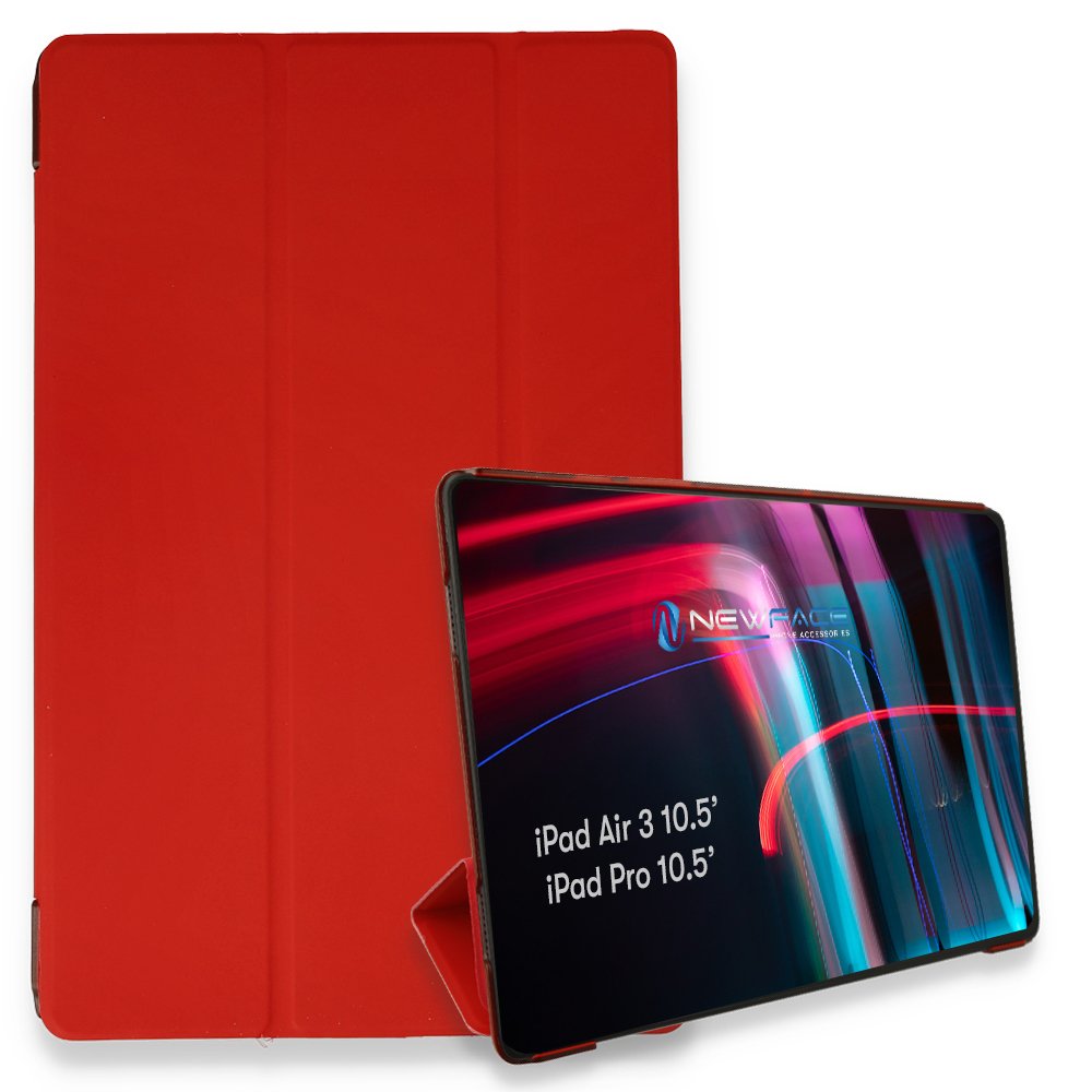  iPad Pro 10.5 Kılıf Tablet Smart Kılıf - Kırmızı