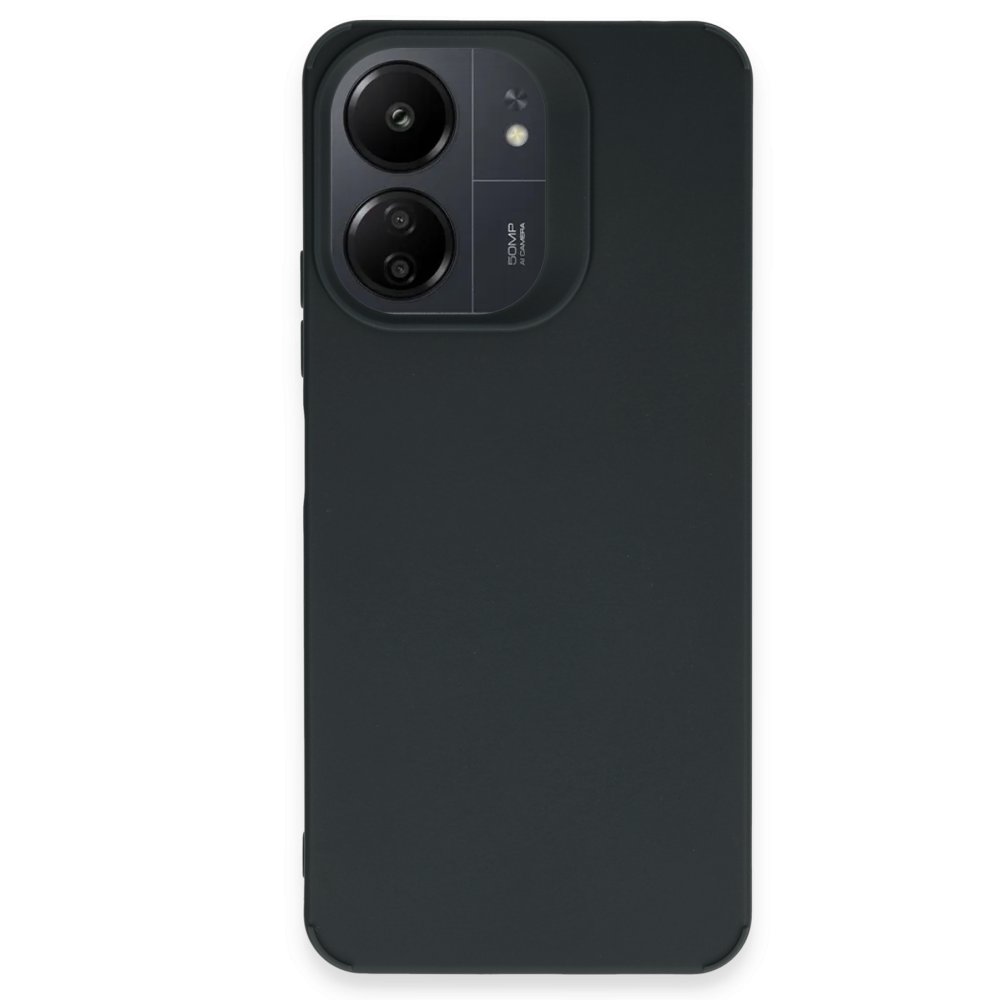 Redmi 13C Kılıf Petro Silikon - Siyah