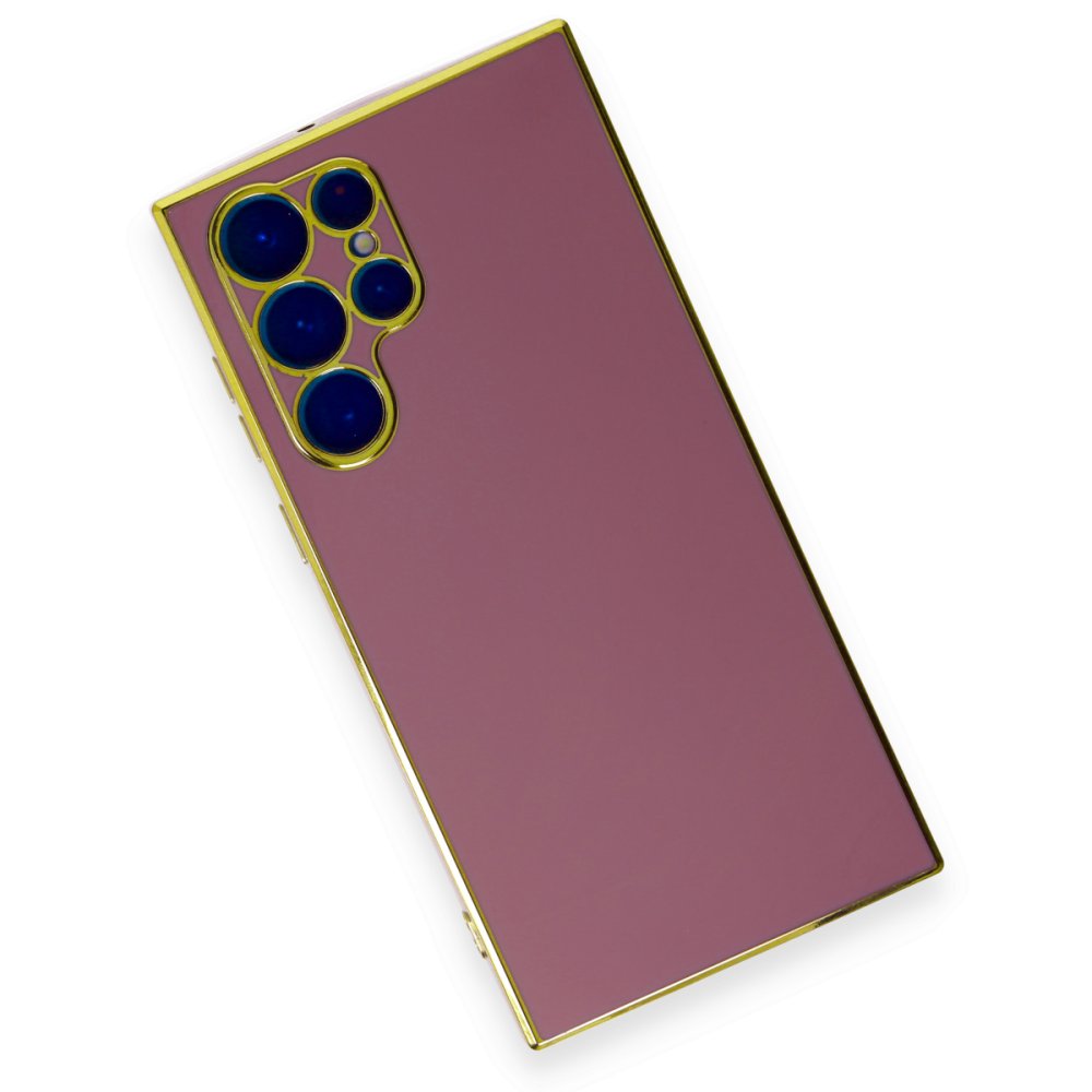  Samsung Galaxy S22 Ultra Kılıf Volet Silikon - Kırmızı