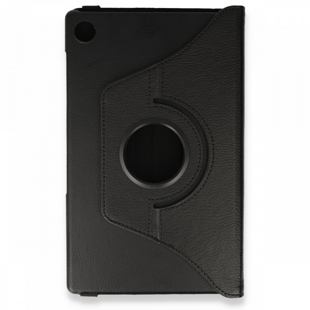  Lenovo M10 HD X306F Kılıf 360 Tablet Deri Kılıf - Siyah