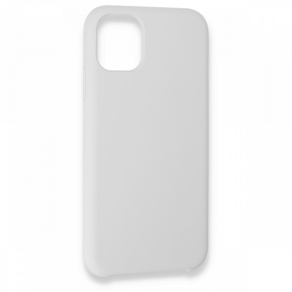  iPhone 11 Pro Max Kılıf Lansman Legant Silikon - Beyaz