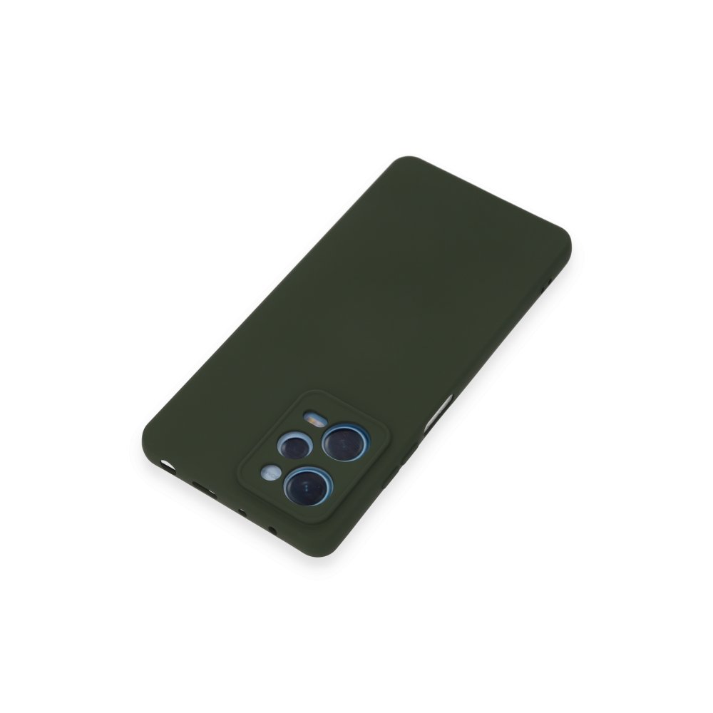 Redmi Note 12 Pro 5G Kılıf Nano içi Kadife Silikon - Koyu Yeşil Redmi Note 12 Pro 5G Kılıf Nano içi Kadife Silikon - Koyu Yeşil