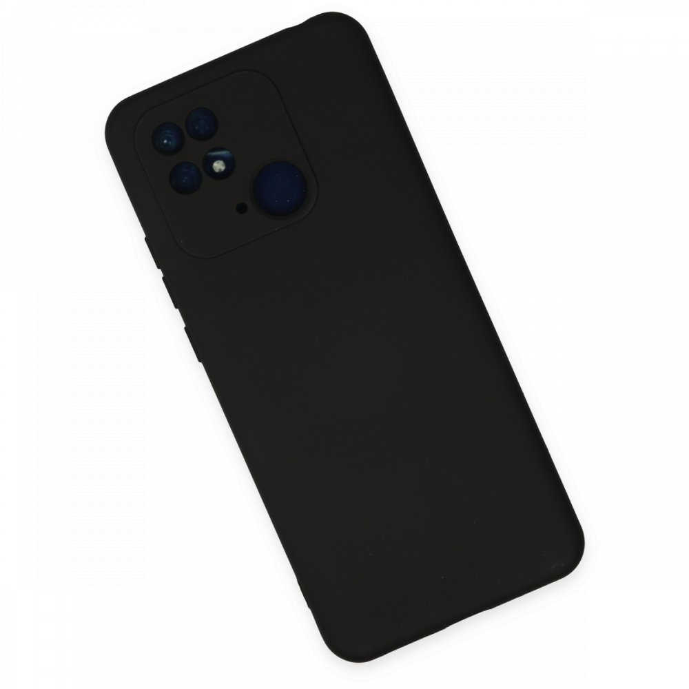 Xiaomi Poco C40 Kılıf Nano içi Kadife Silikon - Siyah Xiaomi Poco C40 Kılıf Nano içi Kadife Silikon - Siyah