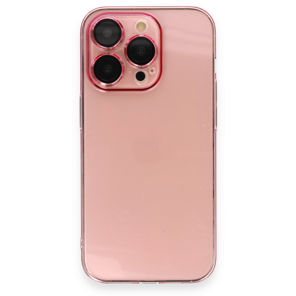 iPhone 14 Pro Max Kılıf Armada Lensli Kapak - Rose Gold  iPhone 14 Pro Max Kılıf Armada Lensli Kapak - Rose Gold