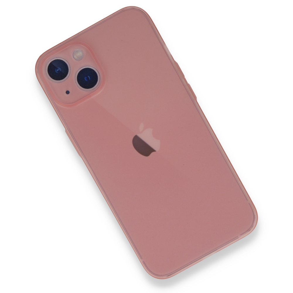 iPhone 13 Mini Kılıf PP Ultra İnce Kapak - Pembe iPhone 13 Mini Kılıf PP Ultra İnce Kapak - Pembe