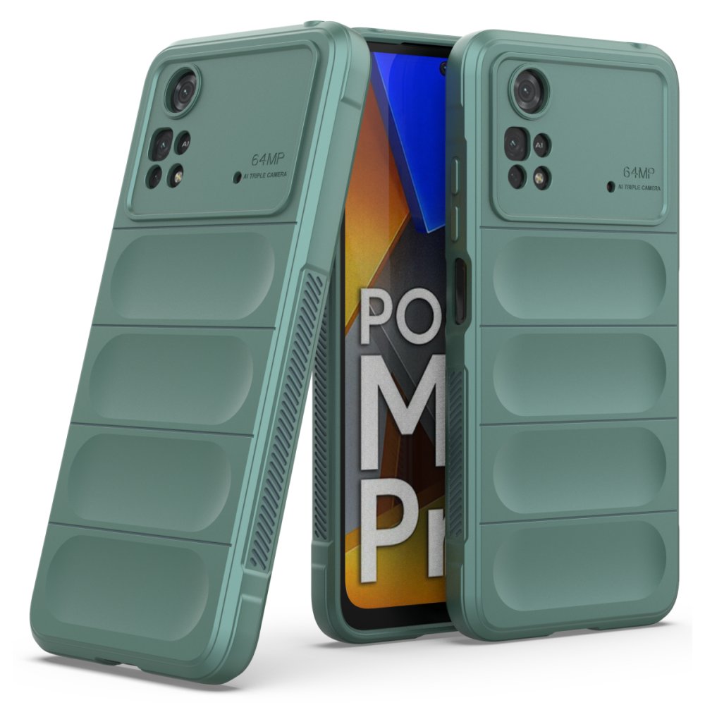 Xiaomi Poco M4 Pro 4G Kılıf Optimum Silikon - Koyu Yeşil Xiaomi Poco M4 Pro 4G Kılıf Optimum Silikon - Koyu Yeşil