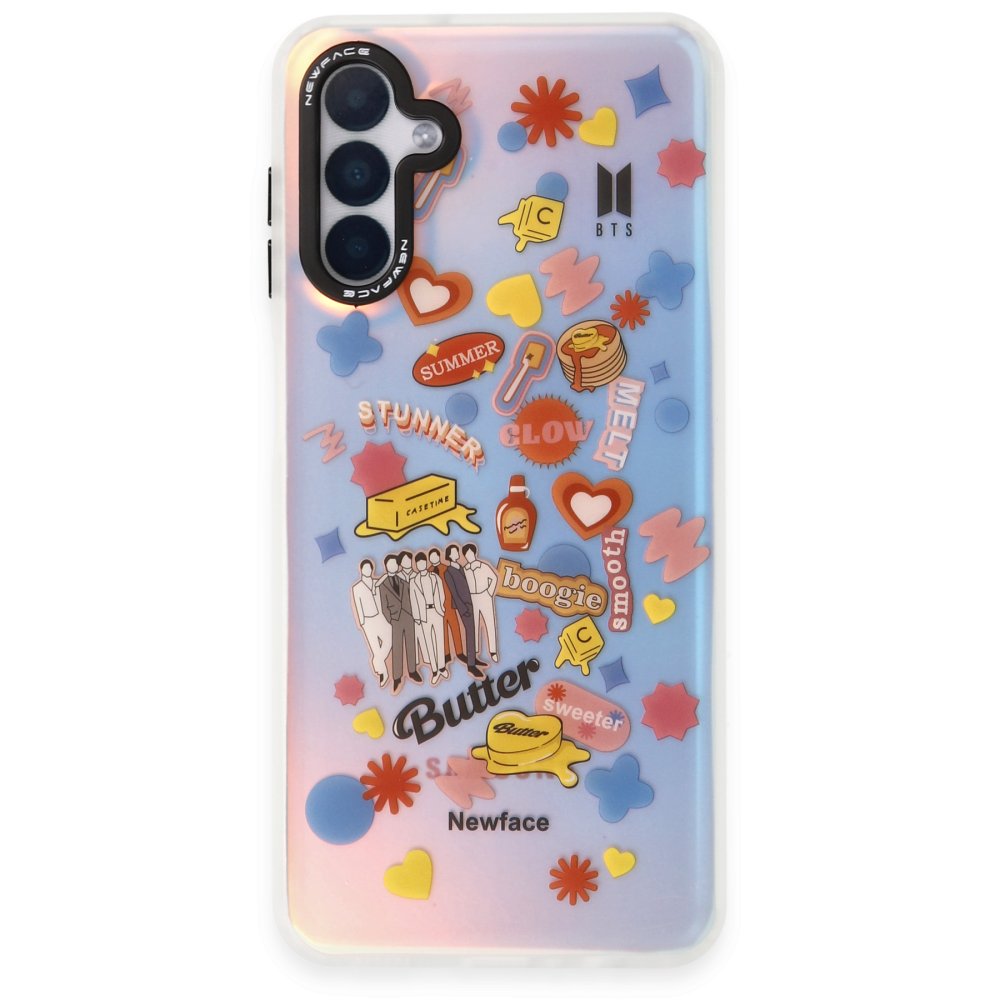  Samsung Galaxy A04S Kılıf Estoril Desenli Kapak - Estoril - 16