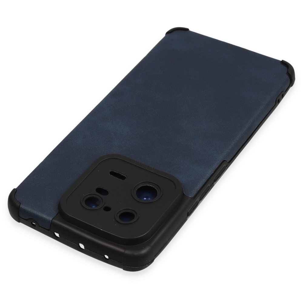 Xiaomi Mi 13 Pro Kılıf Loop Deri Silikon - Lacivert  Xiaomi Mi 13 Pro Kılıf Loop Deri Silikon - Lacivert