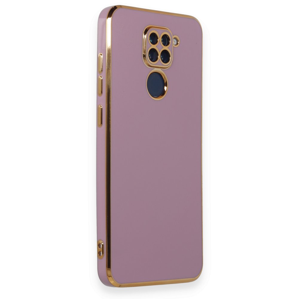 Redmi Note 9 Kılıf Volet Silikon - Mor
