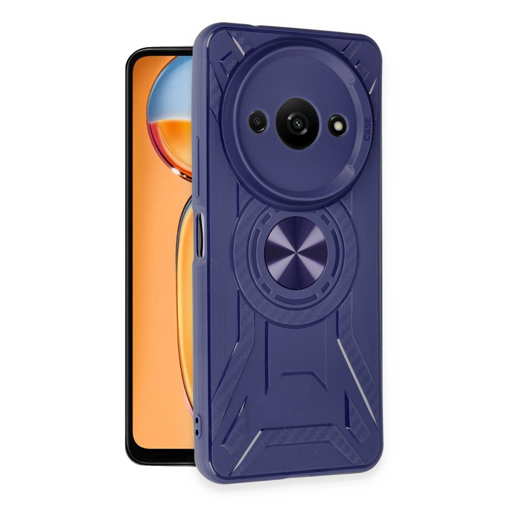 Xiaomi Poco C61 Kılıf Lincoln Silikon - Lacivert Xiaomi Poco C61 Kılıf Lincoln Silikon - Lacivert
