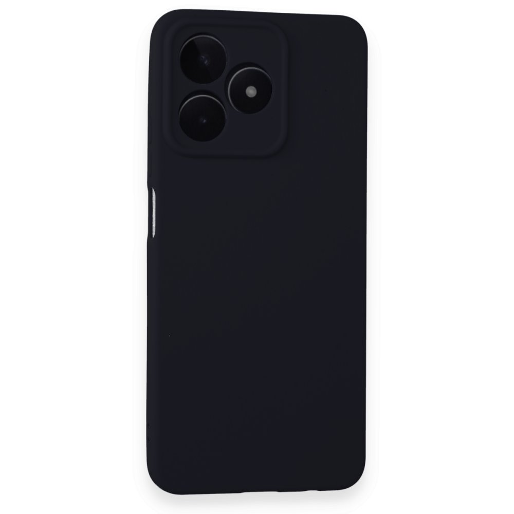 Realme C53 Kılıf First Silikon - Siyah Realme C53 Kılıf First Silikon - Siyah