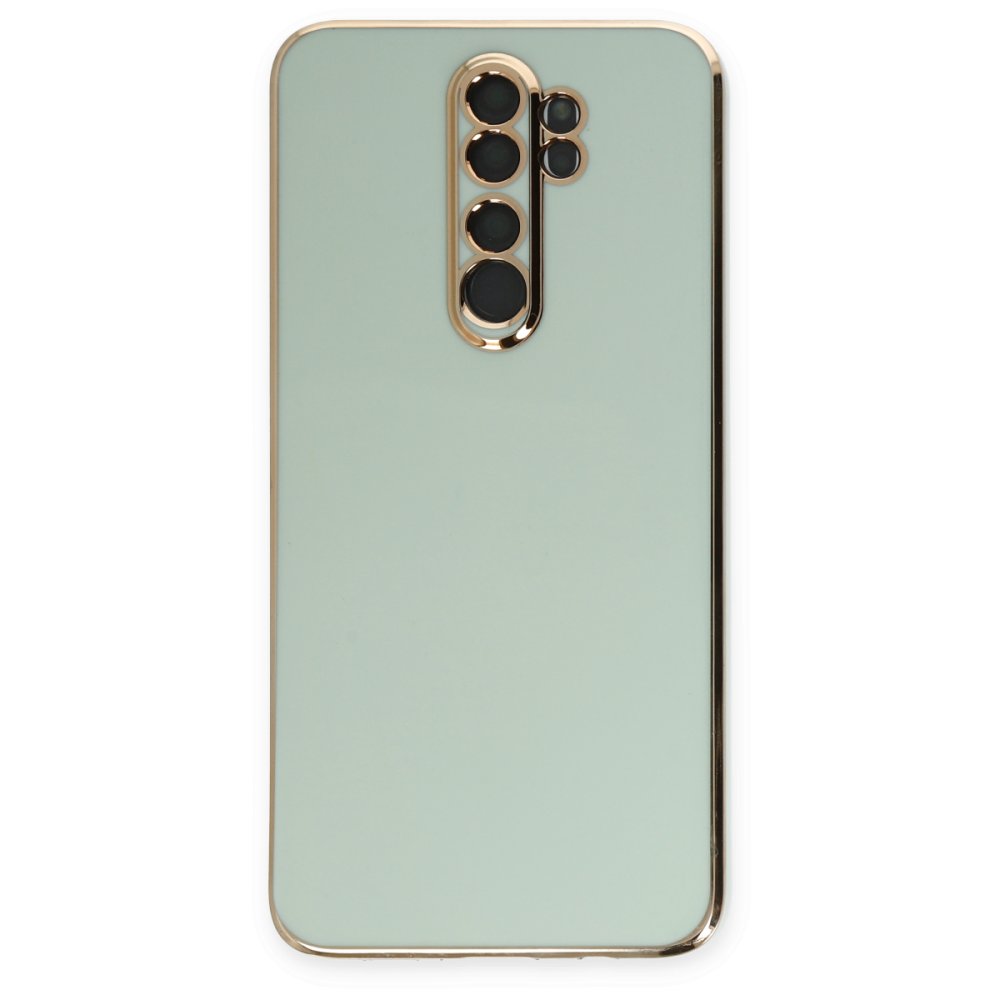 Redmi Note 8 Pro Kılıf Volet Silikon - Açık Yeşil