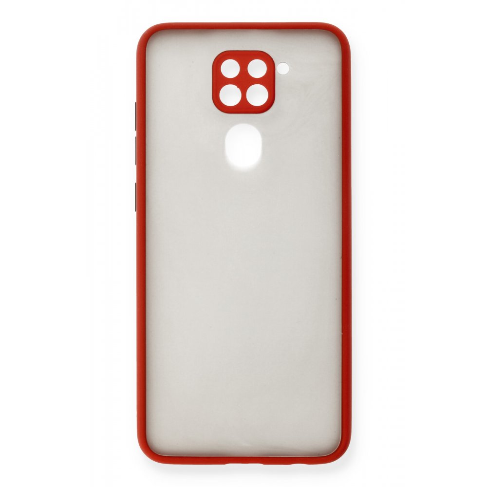 Redmi Note 9 Kılıf Montreal Silikon Kapak - Kırmızı
