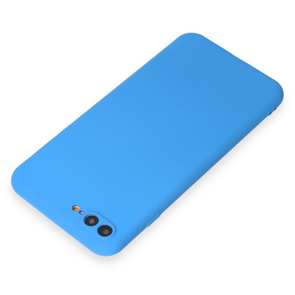 iPhone 8 Plus Kılıf First Silikon - Mavi iPhone 8 Plus Kılıf First Silikon - Mavi