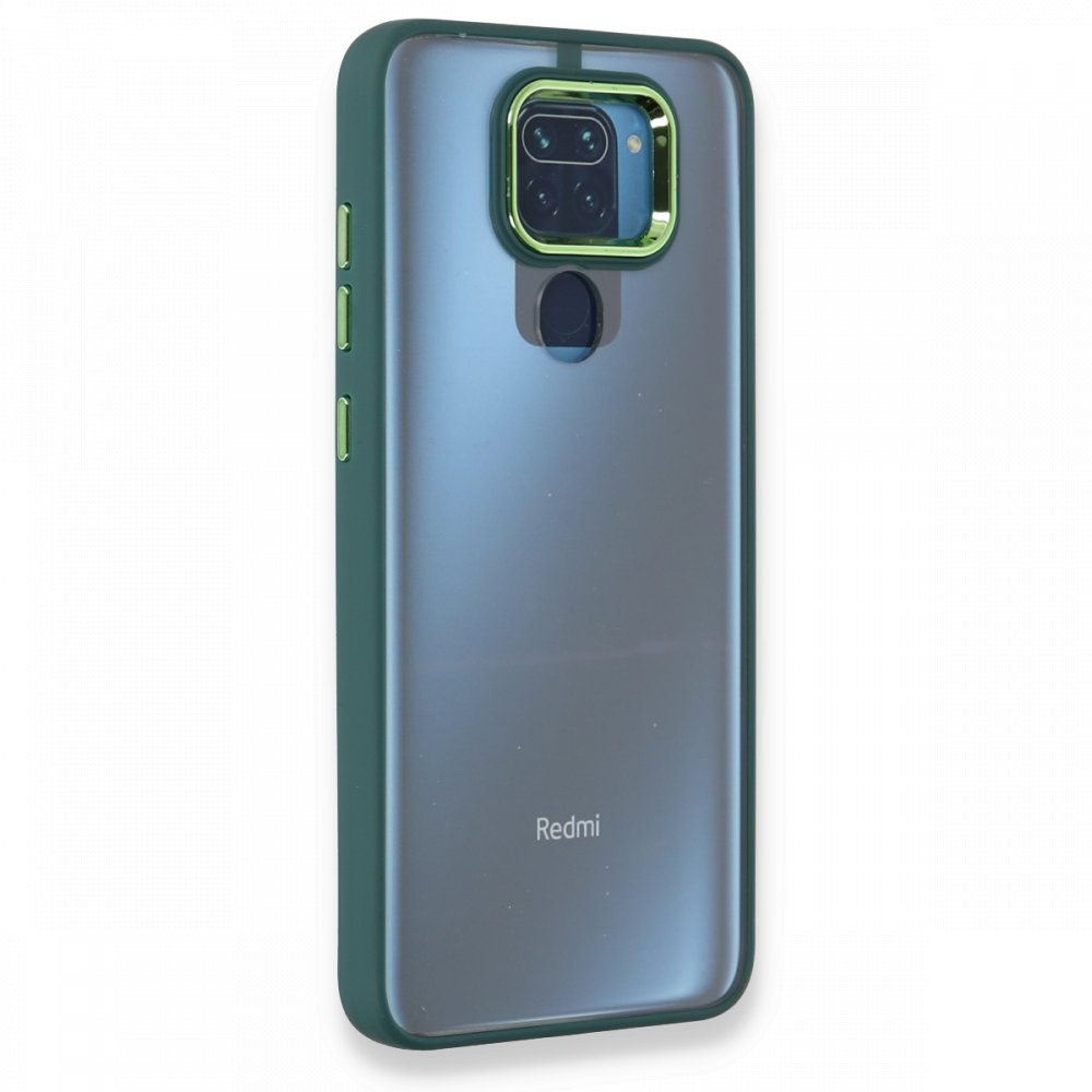 Redmi Note 9 Kılıf Dora Kapak - Haki Yeşil