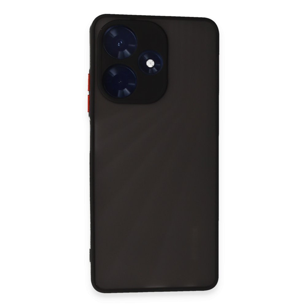 İnfinix Hot 30 4G Kılıf Montreal Silikon Kapak - Siyah İnfinix Hot 30 4G Kılıf Montreal Silikon Kapak - Siyah