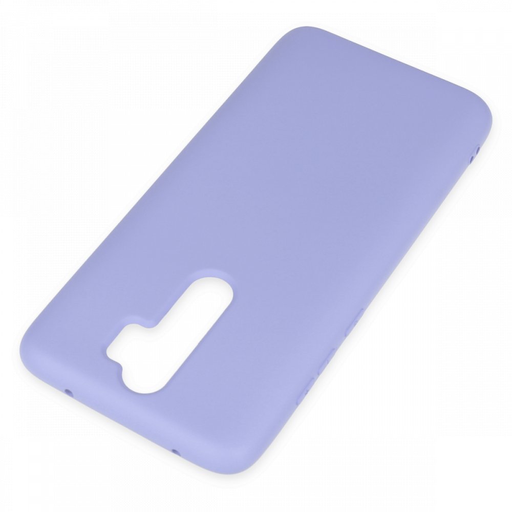 Redmi Note 8 Pro Kılıf Nano içi Kadife Silikon - Lila Redmi Note 8 Pro Kılıf Nano içi Kadife Silikon - Lila