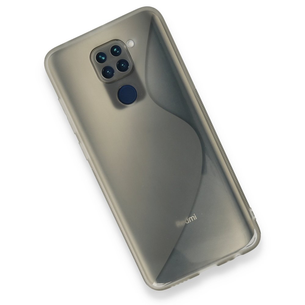 Redmi Note 9 Kılıf S Silikon - Gri