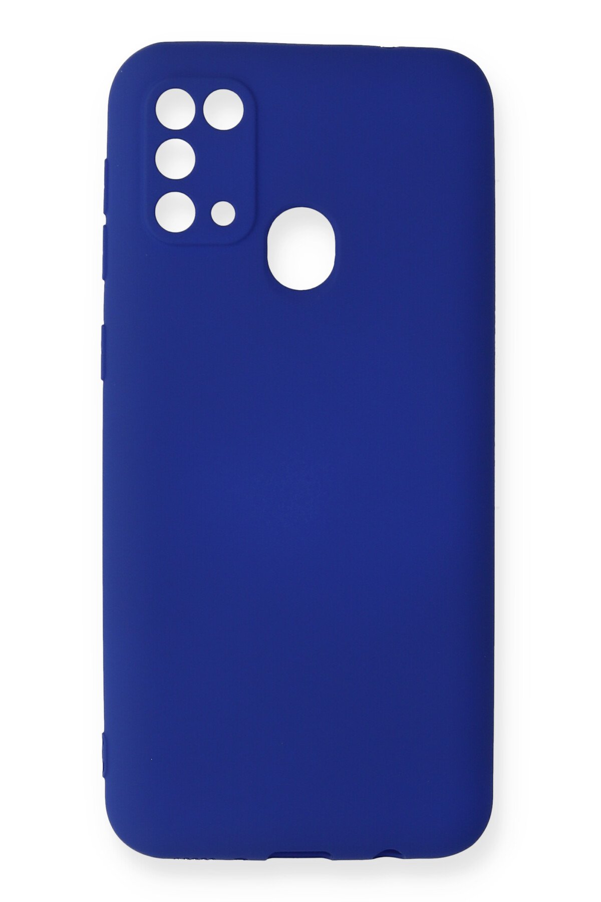  Samsung Galaxy M31 Kılıf First Silikon - Lacivert
