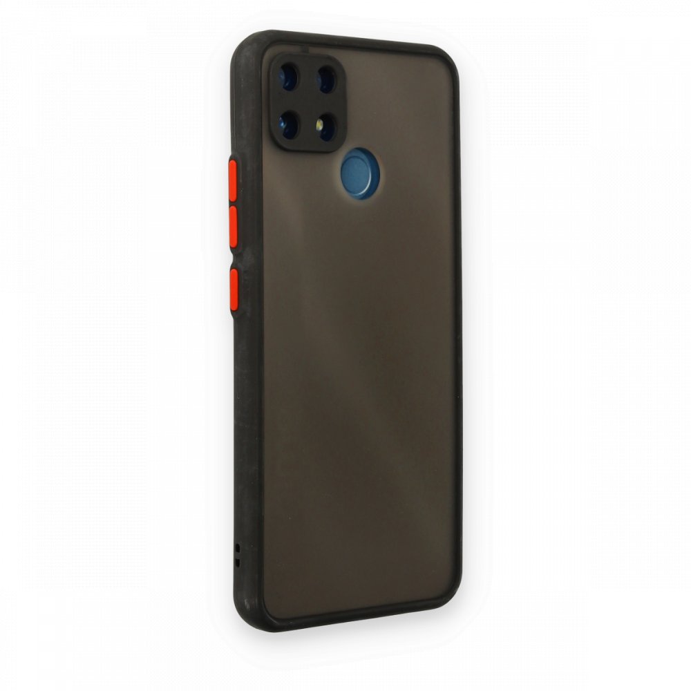 Realme C25s Kılıf Montreal Silikon Kapak - Siyah Realme C25s Kılıf Montreal Silikon Kapak - Siyah