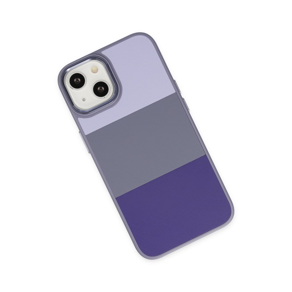 iPhone 14 Plus Kılıf King Kapak - Lila-Mor  iPhone 14 Plus Kılıf King Kapak - Lila-Mor