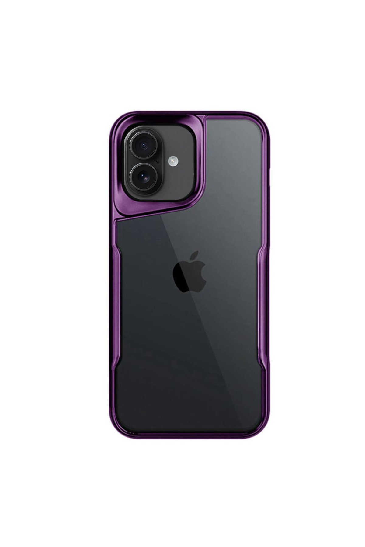  iPhone 16 Kılıf Boyi Silikon Kapak - Derin Mor