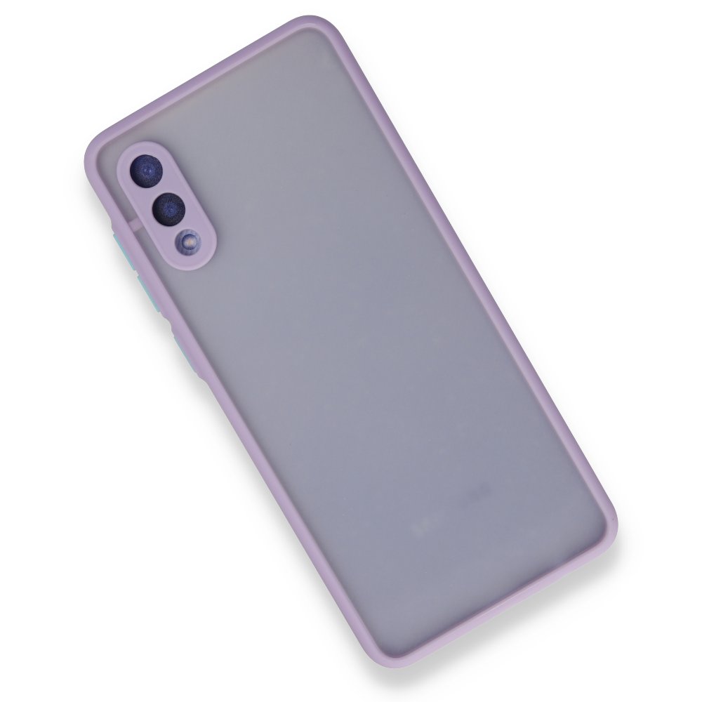  Samsung Galaxy A02 Kılıf Montreal Silikon Kapak - Mor