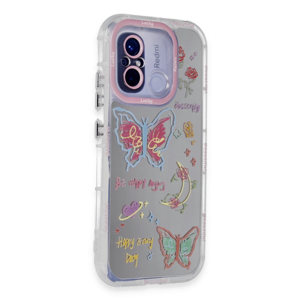 Redmi 12C Kılıf Reflexion Desenli Kapak - Desen 8