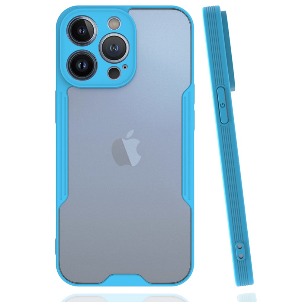 iPhone 14 Pro Kılıf Platin Silikon - Mavi iPhone 14 Pro Kılıf Platin Silikon - Mavi