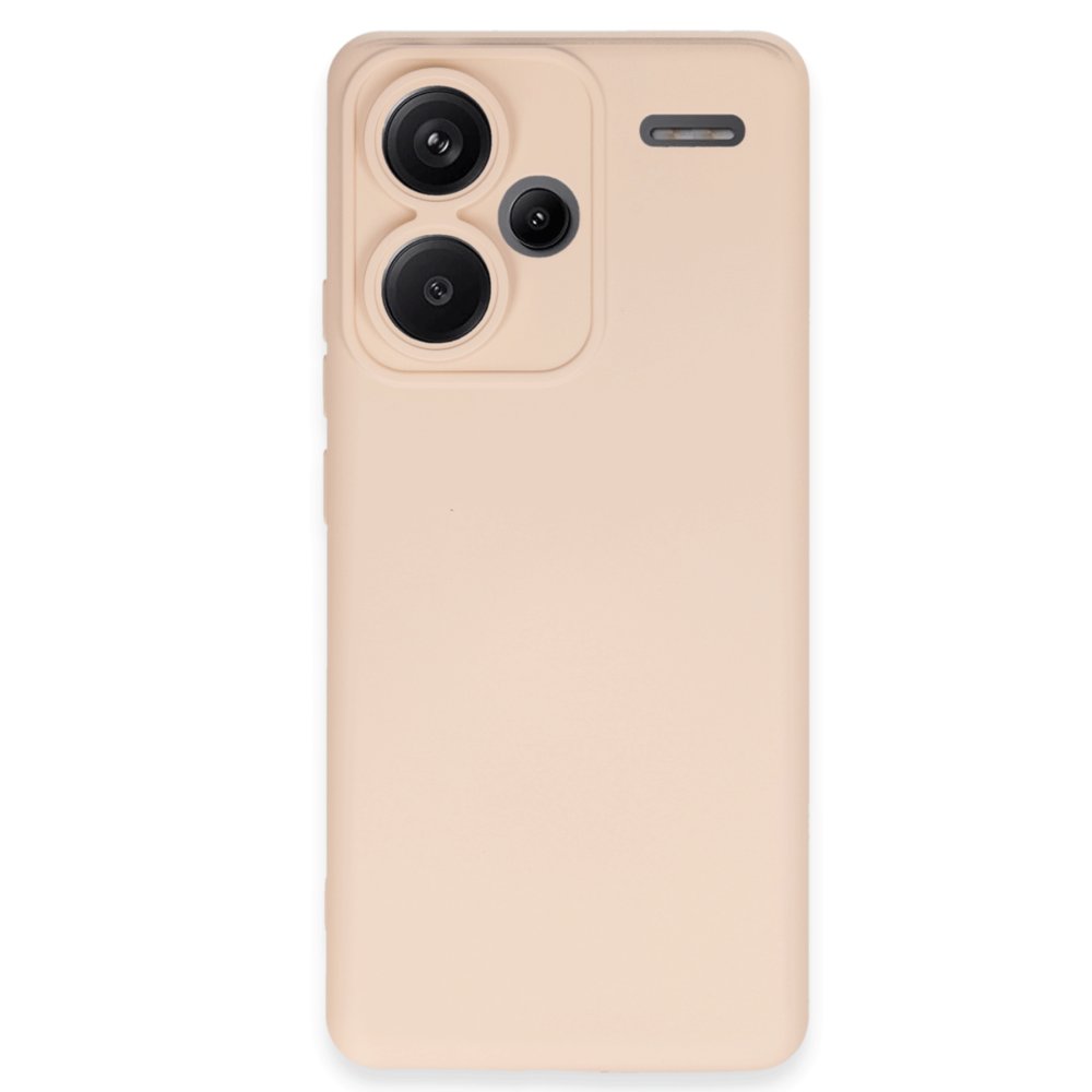 Redmi Note 13 Pro Plus Kılıf Nano içi Kadife Silikon - Pudra Redmi Note 13 Pro Plus Kılıf Nano içi Kadife Silikon - Pudra