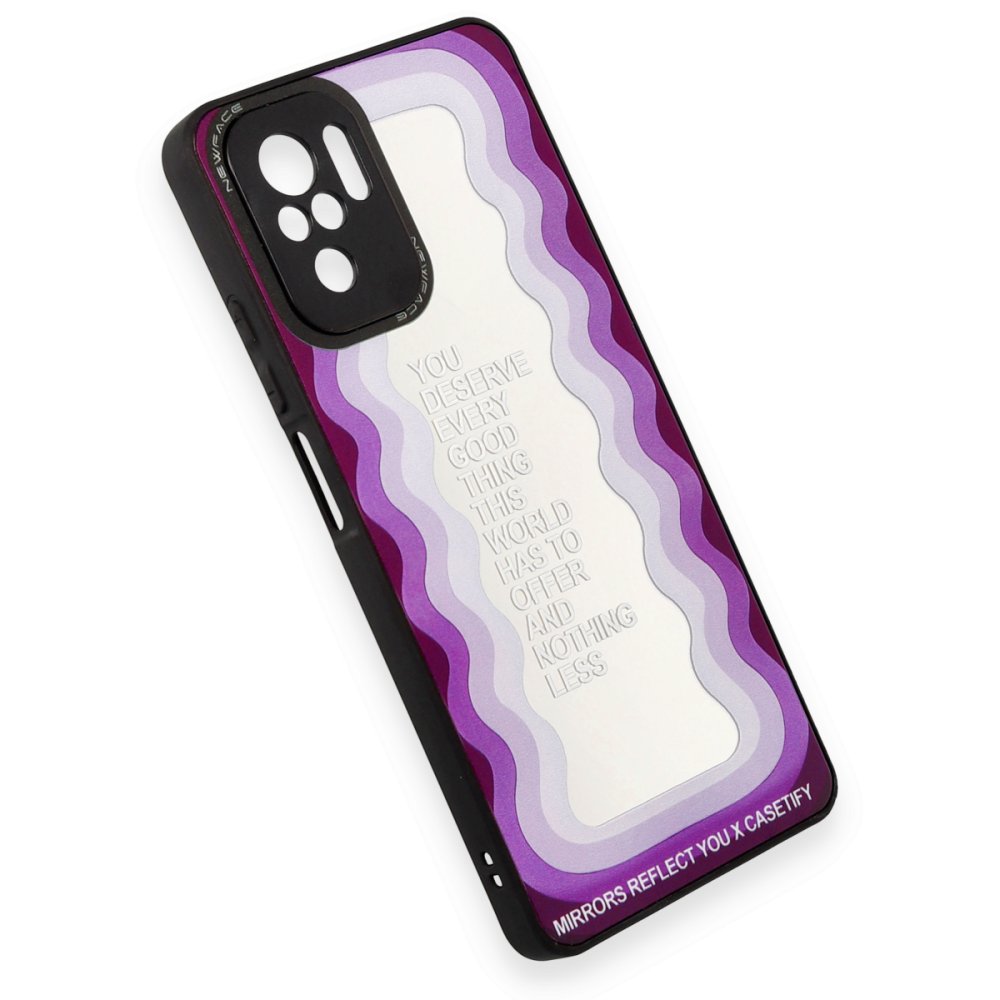 Redmi Note 10S Kılıf Mirror Desenli Kapak - Mirror - 5