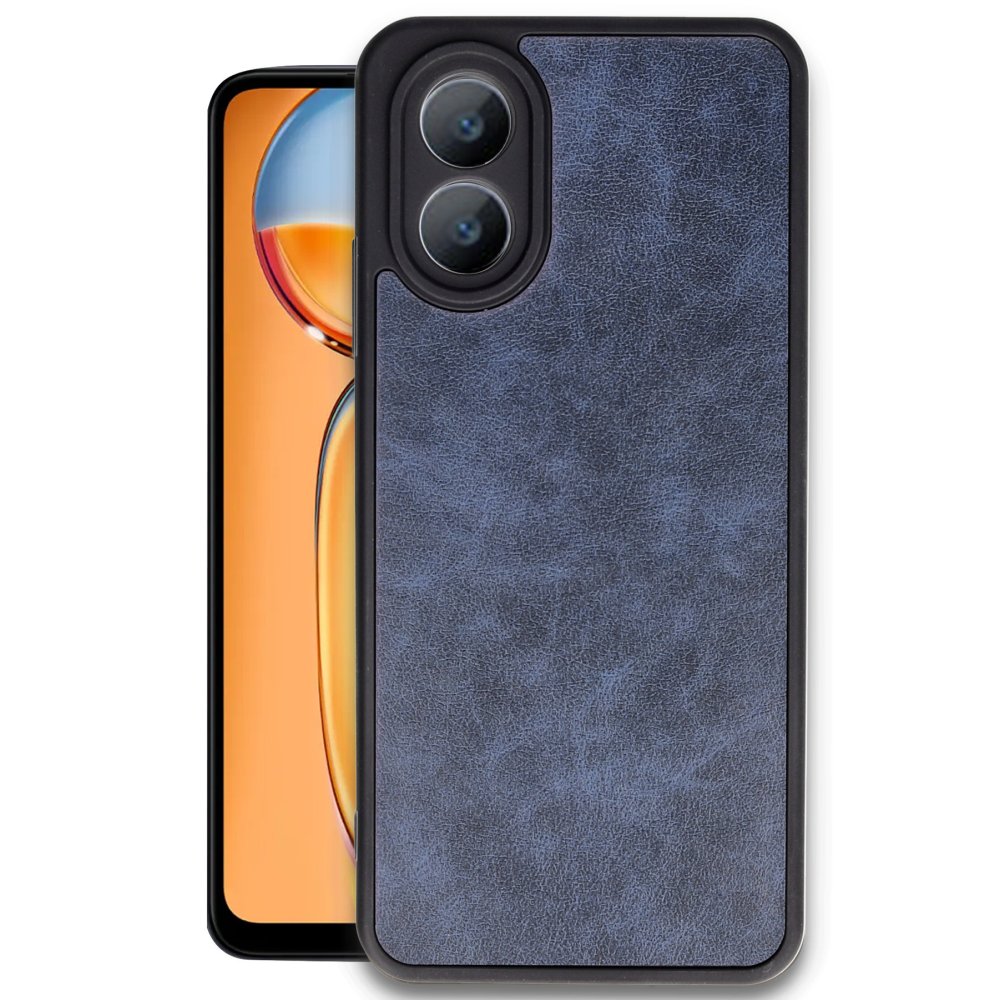 Oppo A38 Kılıf Aras Deri Kapak - Lacivert Oppo A38 Kılıf Aras Deri Kapak - Lacivert