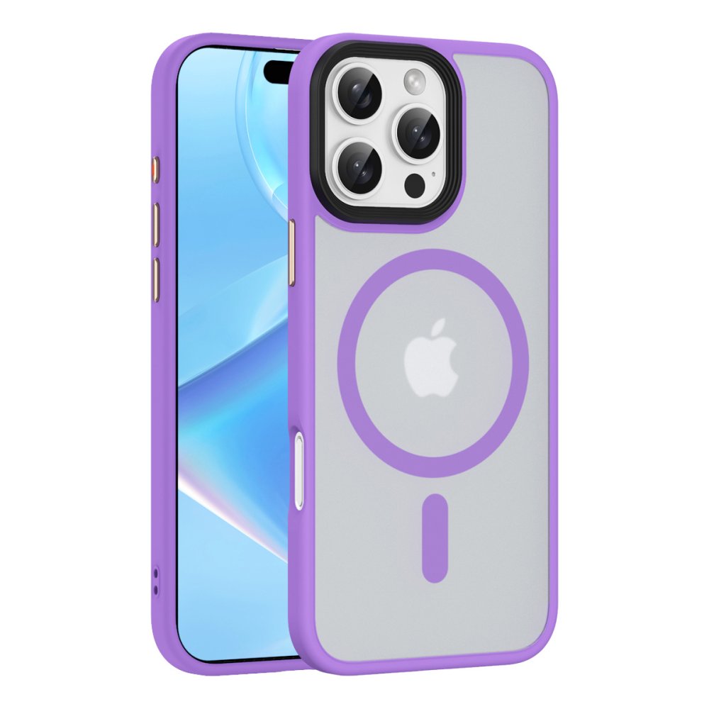  iPhone 16 Pro Kılıf Trex Magneticsafe Kapak - Lila