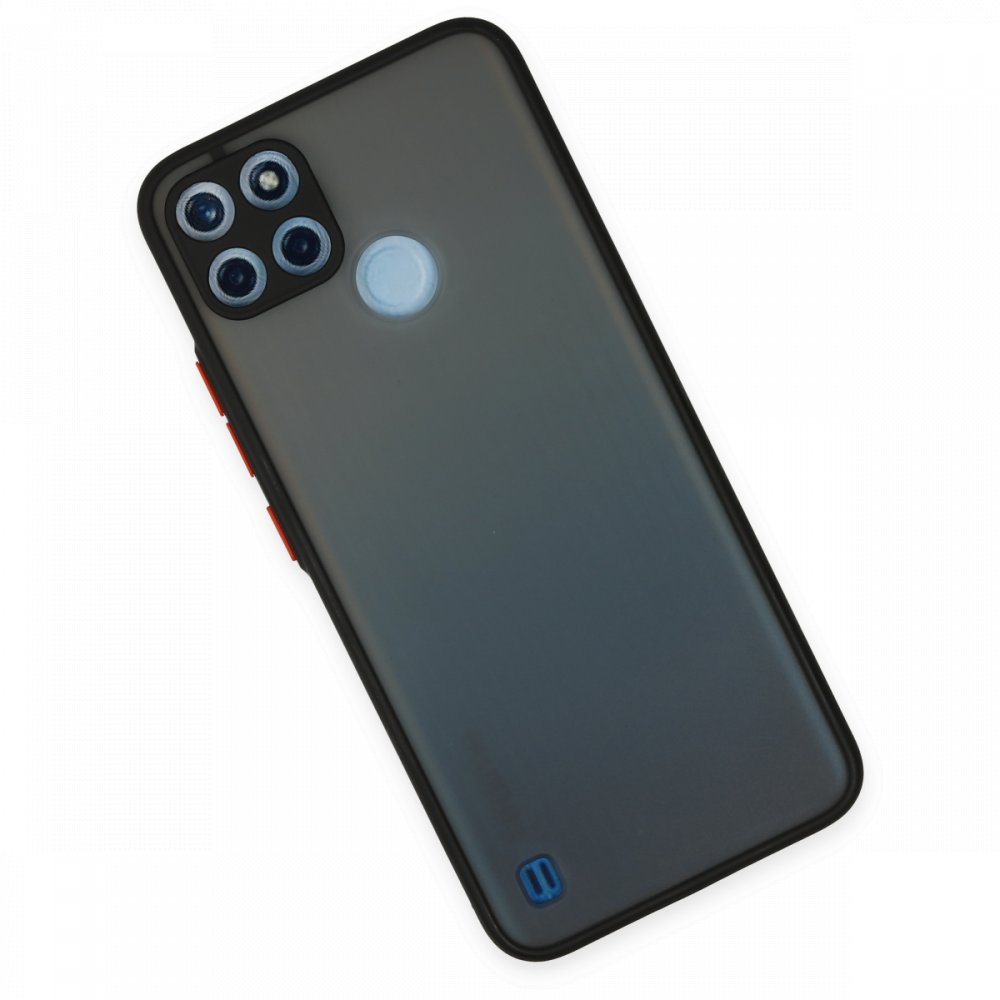  Realme C21Y Kılıf Montreal Silikon Kapak - Siyah