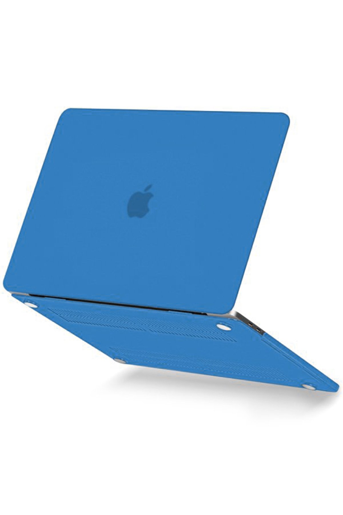Macbook Pro 13 2020 Macbook Buzlu Kapak - Mavi Macbook Pro 13 2020 Macbook Buzlu Kapak - Mavi
