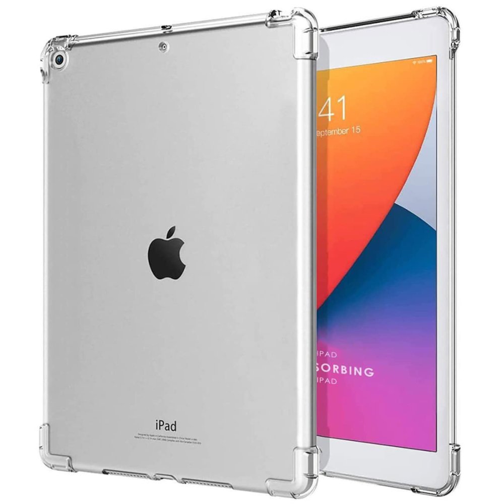  iPad Air 2 9.7 Kılıf Anti Şeffaf Tablet Silikon - Şeffaf