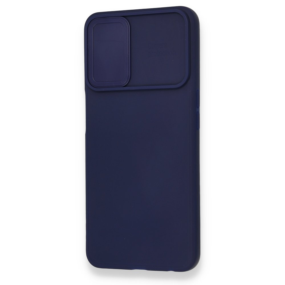 Oppo A54 4G Kılıf Color Lens Silikon - Lacivert Oppo A54 4G Kılıf Color Lens Silikon - Lacivert