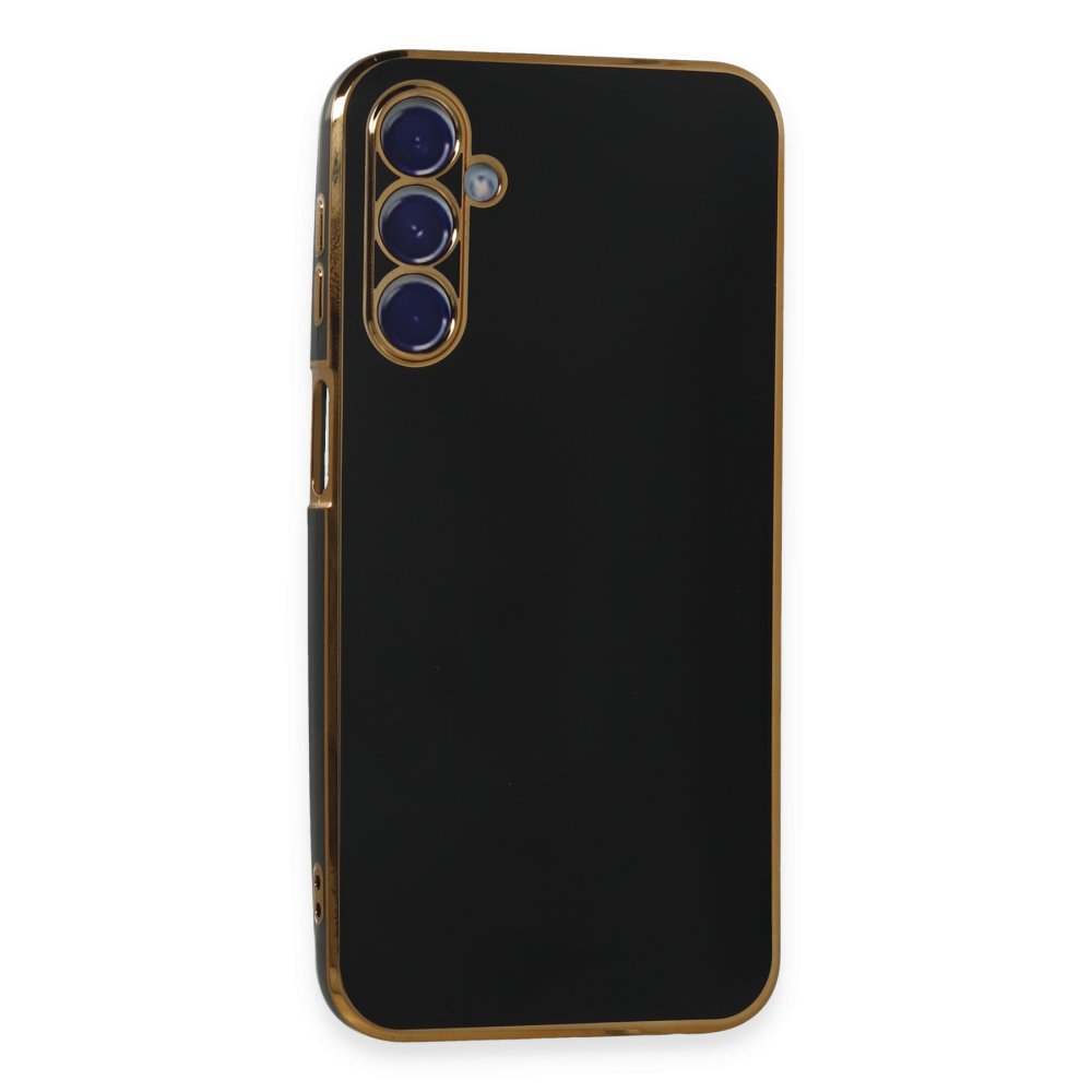  Samsung Galaxy M34 5G Kılıf Volet Silikon - Siyah